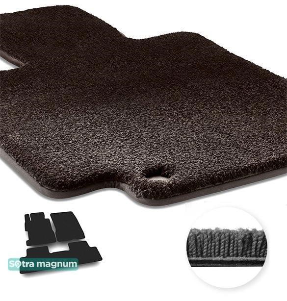Sotra 07935-MG15-BLACK The carpets of the Sotra interior are two-layer Magnum black for Honda Civic (mkVIII)(FG)(coupe) 2005-2011 (USA), set 07935MG15BLACK