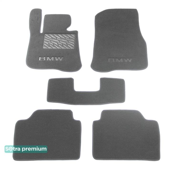 Sotra 07937-CH-GREY Sotra interior mat, two-layer Premium gray for BMW 4-series (F36) (gran coupe) 2013-2020 07937CHGREY