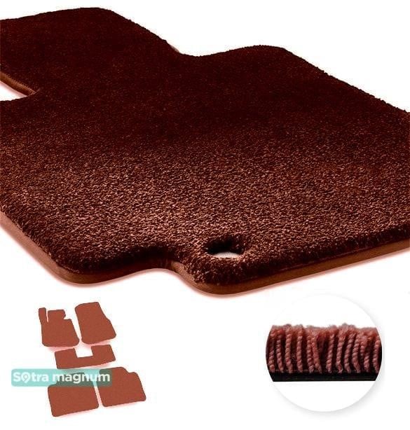 Sotra 07937-MG20-RED Sotra interior mat, two-layer Magnum red for BMW 4-series (F36) (gran coupe) 2013-2020 07937MG20RED