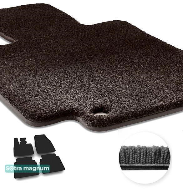 Sotra 07924-MG15-BLACK The carpets of the Sotra interior are two-layer Magnum black for BMW i3 (I01) 2013-2022, set 07924MG15BLACK