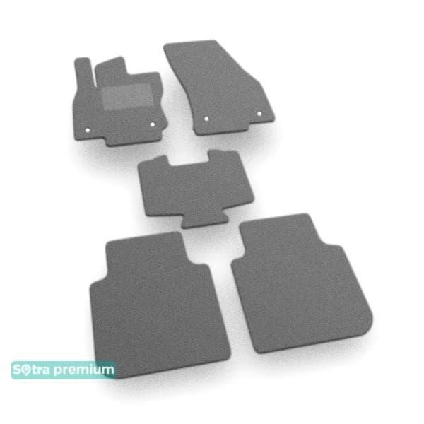 Sotra 07940-CH-GREY Sotra interior mat, two-layer Premium gray for Volkswagen Tiguan (mkII)(Allspace)(1-2 row) 2016- 07940CHGREY