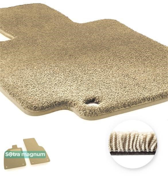 Sotra 08941-MG20-BEIGE The carpets of the Sotra interior are two-layer Magnum beige for Audi R8 (mkII) 2015-, set 08941MG20BEIGE