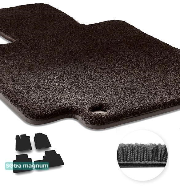 Sotra 09079-MG15-BLACK The carpets of the Sotra interior are two-layer Magnum black for Acura RDX (mkII) (without electronic passenger seat height adjustment) 2016-2018, set 09079MG15BLACK