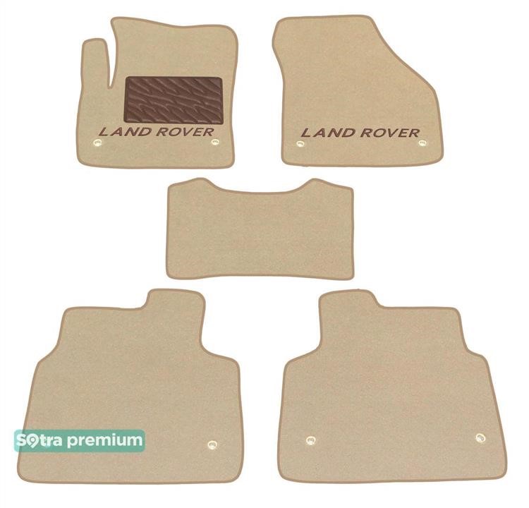 Sotra 09098-CH-BEIGE The carpets of the Sotra interior are two-layer Premium beige for Land Rover Discovery Sport (mkII) 2020-, set 09098CHBEIGE