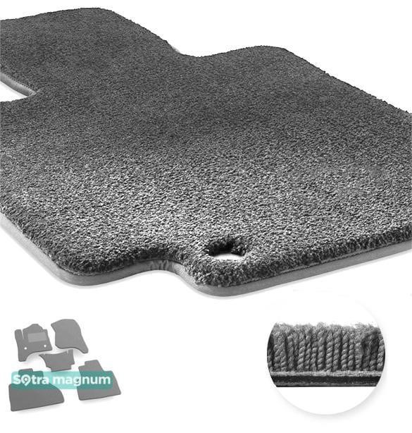 Sotra 09286-MG20-GREY The carpets of the Sotra interior are two-layer Magnum gray for Cadillac Escalade (mkIV) (2 row - 3 seats) (1-2 row) 2015-2020, set 09286MG20GREY