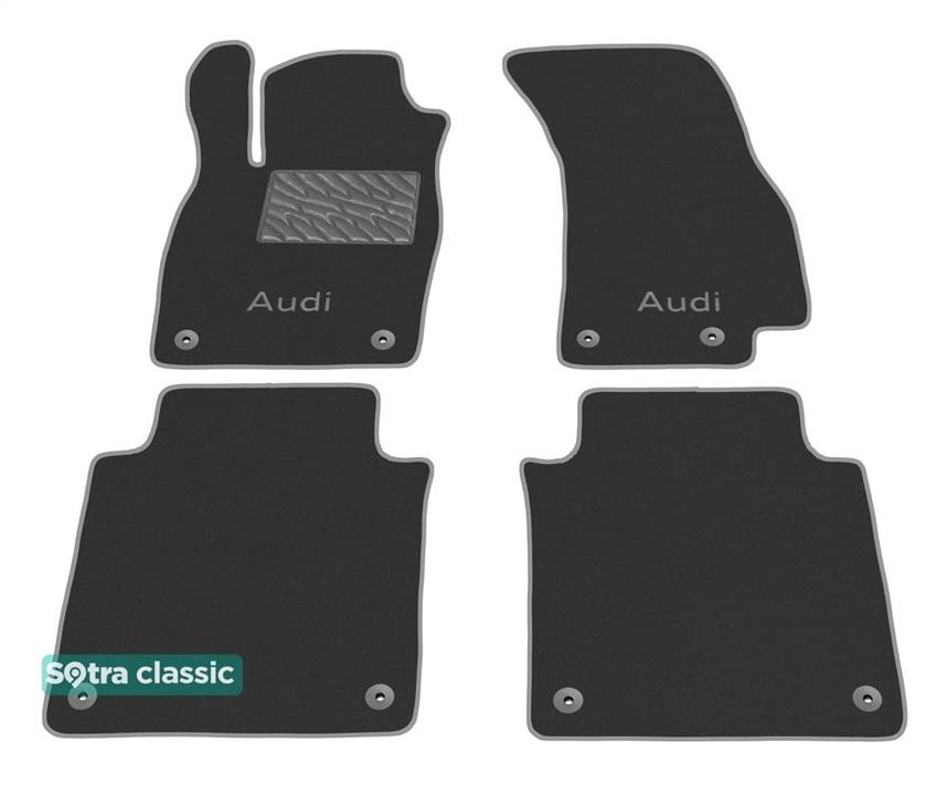 Sotra 09139-GD-GREY Sotra interior mat, two-layer Classic gray for Audi A8/S8 (mkIV)(D5)(long) 2017- 09139GDGREY