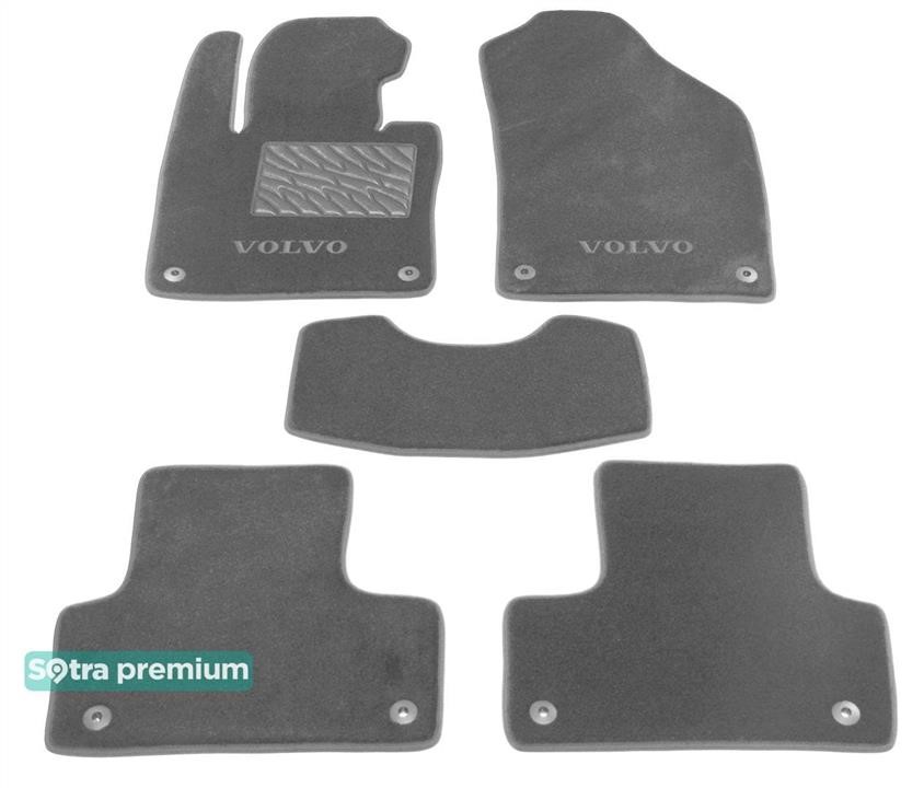 Sotra 09121-CH-GREY Sotra interior mat, two-layer Premium gray for Volvo XC60 (mkII) 2017- 09121CHGREY