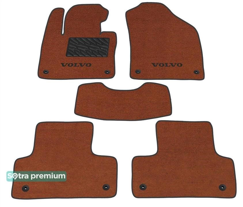 Sotra 09121-CH-TERRA Sotra interior mat, two-layer Premium terracotta for Volvo XC60 (mkII) 2017- 09121CHTERRA