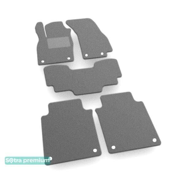 Sotra 09556-CH-GREY Sotra interior mat, two-layer Premium gray for Audi A8/S8 (mkIV)(D5)(long) 2017- 09556CHGREY