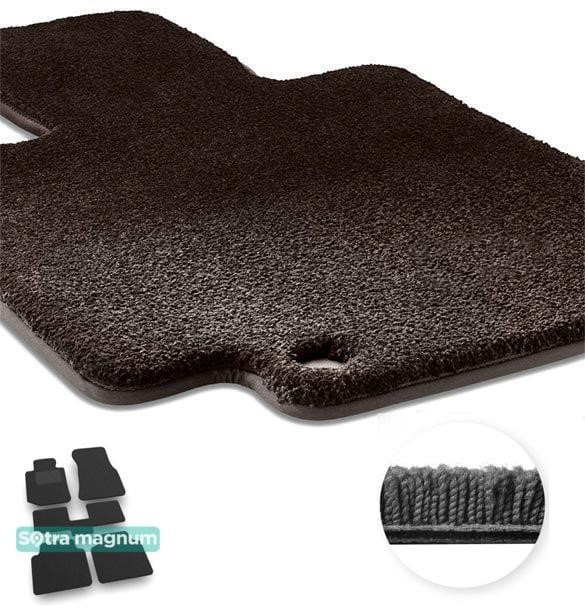 Sotra 09671-MG15-BLACK The carpets of the Sotra interior are two-layer Magnum black for BMW 4-series (G26) (4-door coupe) 2020-, set 09671MG15BLACK