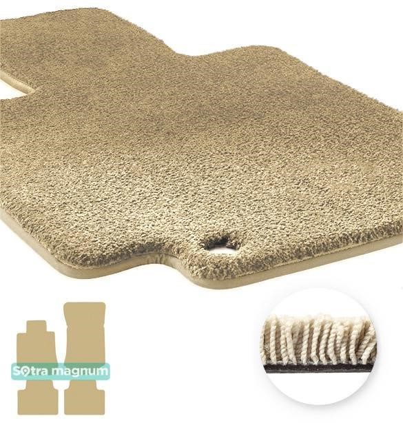 Sotra 90091-MG20-BEIGE The carpets of the Sotra interior are two-layer Magnum beige for Alfa Romeo Giulia (mkI) (rear wheel drive) 2016-, set 90091MG20BEIGE