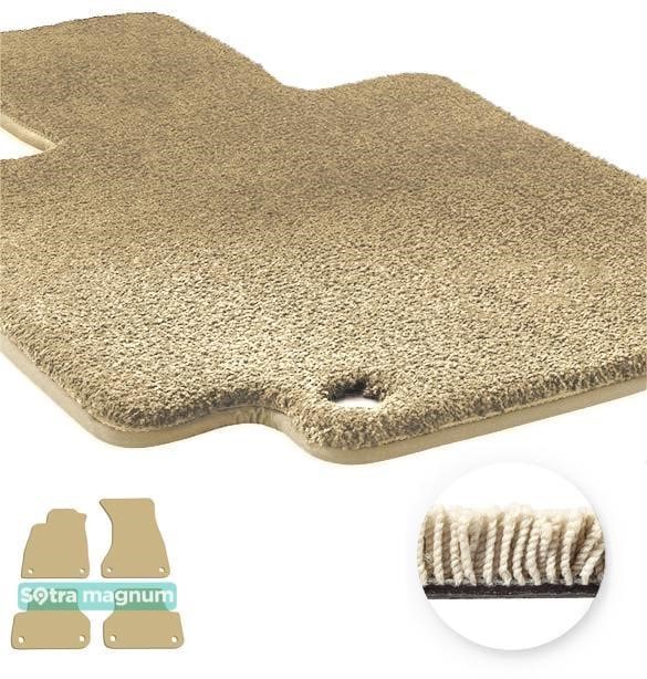 Sotra 90221-MG20-BEIGE The carpets of the Sotra interior are two-layer Magnum beige for Audi A4/S4/RS4 (mkV)(B9) 2015-2023, set 90221MG20BEIGE