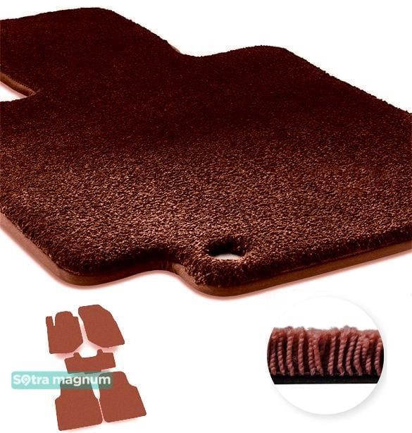 Sotra 90550-MG20-RED The carpets of the Sotra interior are two-layer Magnum red for Opel Corsa (mkVI)(F) 2019-, set 90550MG20RED