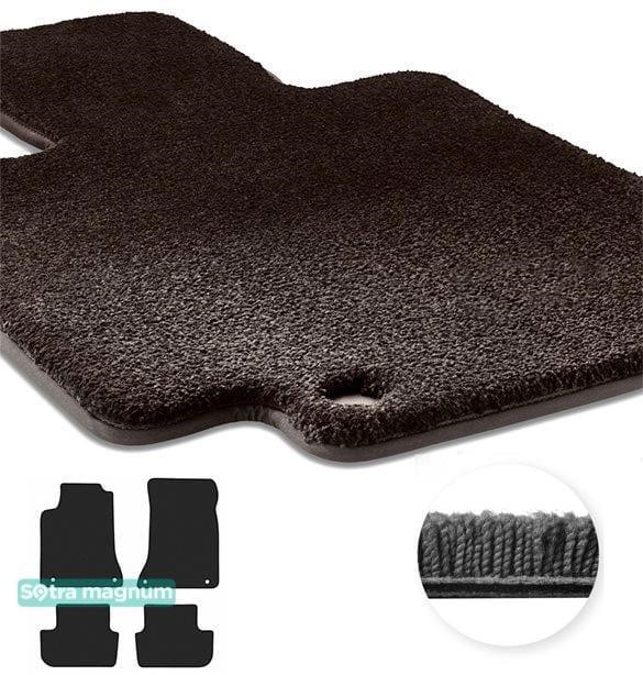 Sotra 90558-MG15-BLACK The carpets of the Sotra interior are two-layer Magnum black for Infiniti Q30 / QX30 (mkI) 2015-2019, set 90558MG15BLACK