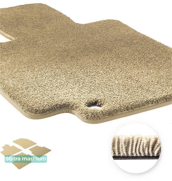 Sotra 90441-MG20-BEIGE The carpets of the Sotra interior are two-layer Magnum beige for Citroen C5 Aircross (mkI) 2017-, set 90441MG20BEIGE