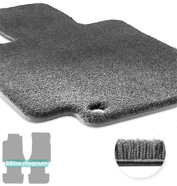 Sotra 90558-MG20-GREY The carpets of the Sotra interior are two-layer Magnum gray for Infiniti Q30 / QX30 (mkI) 2015-2019, set 90558MG20GREY
