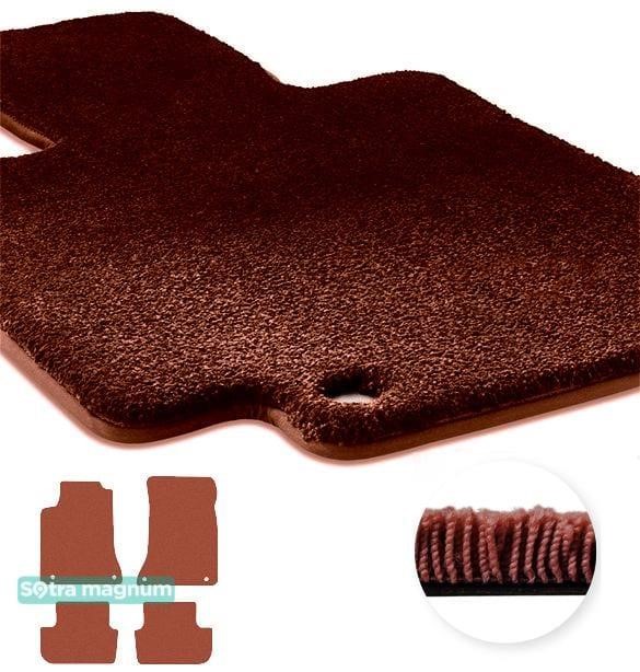 Sotra 90558-MG20-RED The carpets of the Sotra interior are two-layer Magnum red for Infiniti Q30 / QX30 (mkI) 2015-2019, set 90558MG20RED