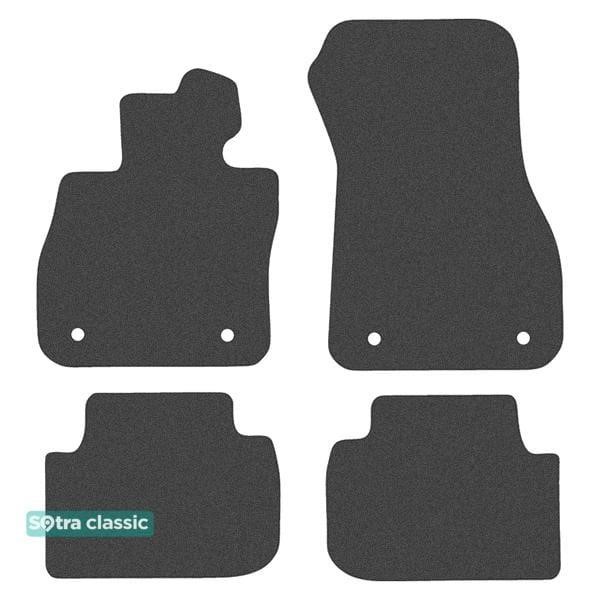 Sotra 90567-GD-BLACK The carpets of the Sotra interior are two-layer Classic black for BMW 1-series (F40) 2019-, set 90567GDBLACK