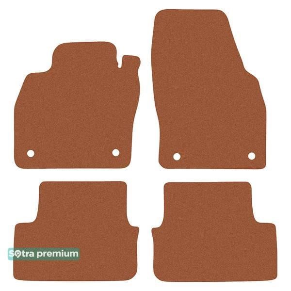 Sotra 90570-CH-TERRA The carpets of the Sotra interior are two-layer Premium terracotta for Audi A1 (mkII) 2018-, set 90570CHTERRA