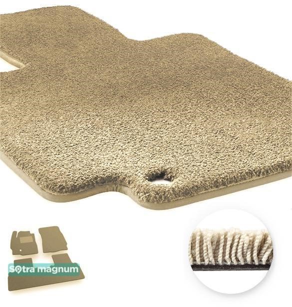 Sotra 90628-MG20-BEIGE The carpets of the Sotra interior are two-layer Magnum beige for Mazda Tribute (mkII) (1 grommet) 2008-2012, set 90628MG20BEIGE