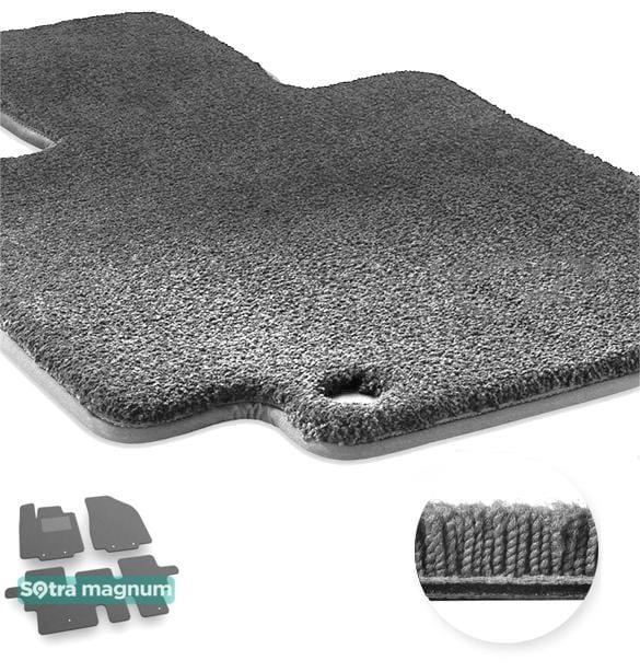 Sotra 90641-MG20-GREY The carpets of the Sotra interior are two-layer Magnum gray for Infiniti QX60 / JX (mkI) (1-2 row) 2013-2020, set 90641MG20GREY