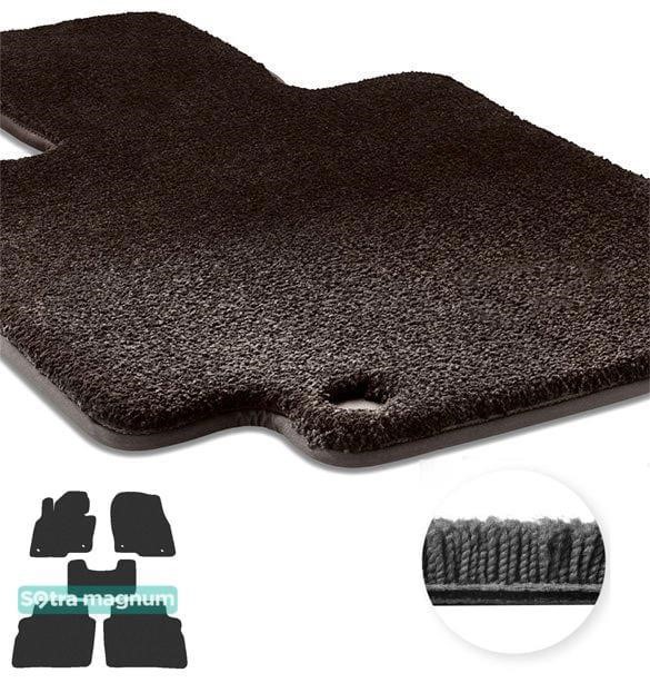 Sotra 90729-MG15-BLACK The carpets of the Sotra interior are two-layer Magnum black for Mazda CX-5 (mkII) 2017-, set 90729MG15BLACK