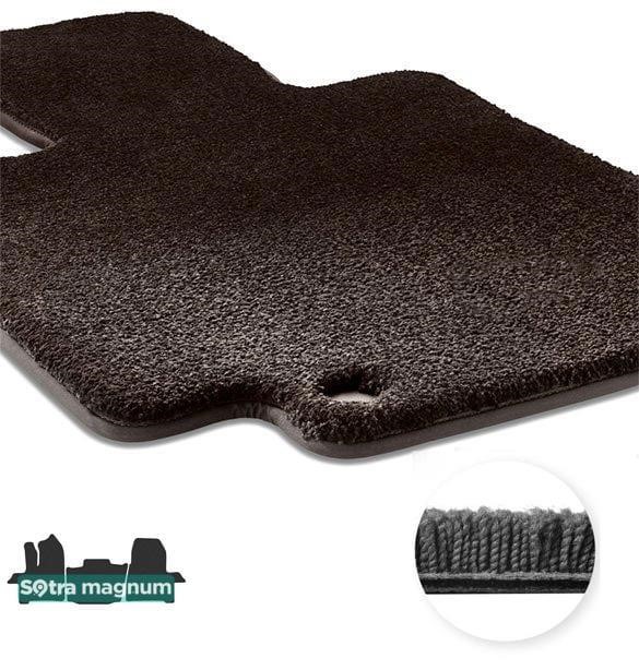 Sotra 90774-MG15-BLACK The carpets of the Sotra interior are two-layer Magnum black for Ford Transit/Tourneo Custom (mkI) (1 row) 2017-, set 90774MG15BLACK