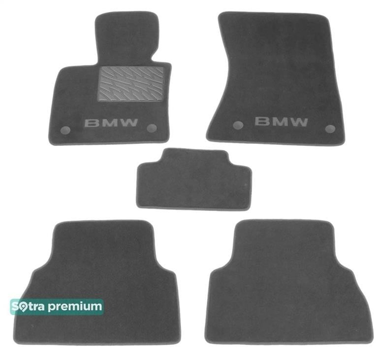 Sotra 90854-CH-GREY The carpets of the Sotra interior are two-layer Premium gray for BMW X5 (E70) / X6 (E71) (with Velcro) 2007-2014, set 90854CHGREY