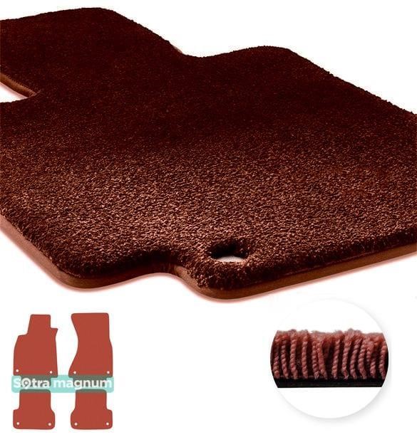Sotra 90848-MG20-RED The carpets of the Sotra interior are two-layer Magnum red for Audi A6/S6/RS6 (mkIV)(C7) 2011-2018, set 90848MG20RED