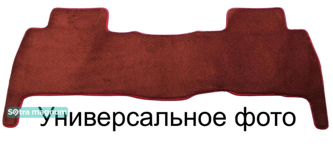 Sotra 05592-MG20-RED Sotra interior mat, two-layer Magnum red for Mitsubishi Outlander (mkIII) (3 row) 2012-2021 05592MG20RED