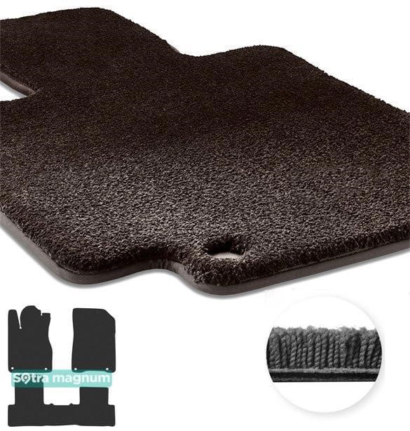 Sotra 90968-MG15-BLACK The carpets of the Sotra interior are two-layer Magnum black for Honda CR-V (mkIV) (4 clips) 2012-2018, set 90968MG15BLACK