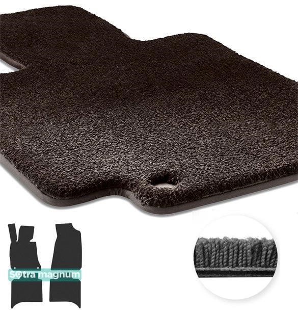 Sotra 90973-MG15-BLACK The carpets of the Sotra interior are two-layer Magnum black for BMW 5-series (E28) 1981-1988, set 90973MG15BLACK