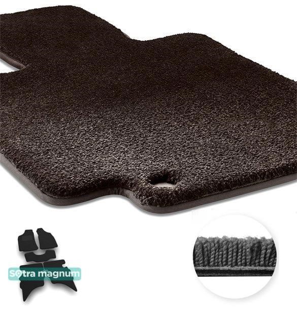 Sotra 05496-MG15-BLACK The carpets of the Sotra interior are two-layer Magnum black for Mazda BT-50 (mkI)(double cab) 2006-2011, set 05496MG15BLACK