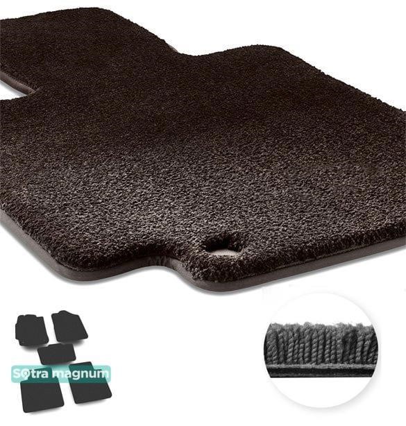 Sotra 05619-MG15-BLACK The carpets of the Sotra interior are two-layer Magnum black for Toyota Camry (mkVII)(XV55) 2014-2017 (USA), set 05619MG15BLACK