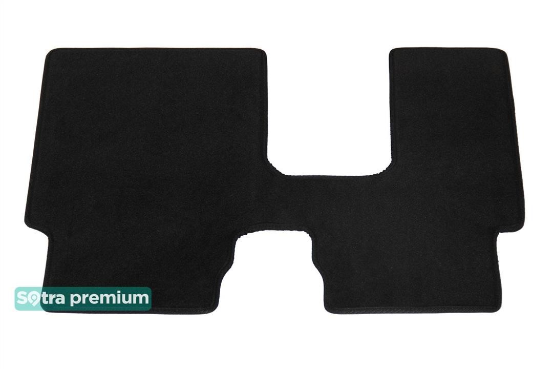 Sotra 05592-CH-BLACK Sotra interior mat, two-layer Premium black for Mitsubishi Outlander (mkIII) (3 row) 2012-2021 05592CHBLACK