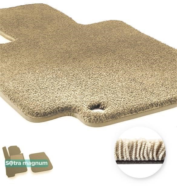 Sotra 07746-MG20-BEIGE The carpets of the Sotra interior are two-layer Magnum beige for BMW Z4 (E89) 2009-2016, set 07746MG20BEIGE