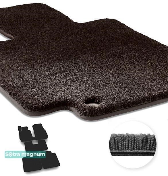 Sotra 07939-MG15-BLACK The carpets of the Sotra interior are two-layer Magnum black for BMW 3-series (F34)(Gran Turismo)(rear-wheel drive) 2013-2020, set 07939MG15BLACK