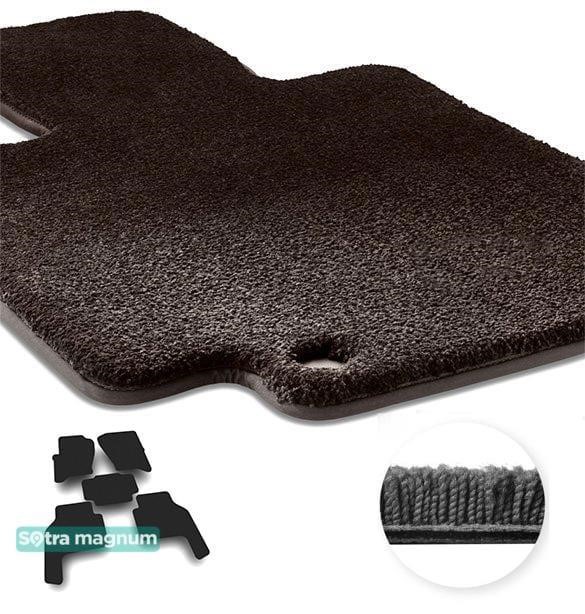 Sotra 07968-MG15-BLACK The carpets of the Sotra interior are two-layer Magnum black for Land Rover Range Rover Sport (mkI) (2 eyelets) 2007-2013, set 07968MG15BLACK