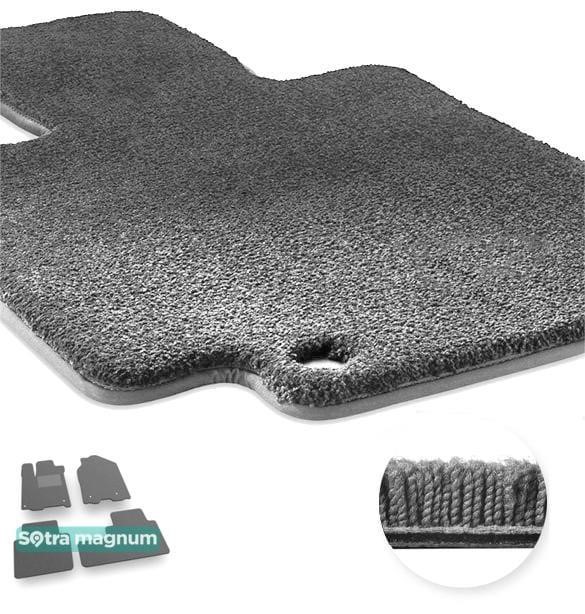 Sotra 09079-MG20-GREY The carpets of the Sotra interior are two-layer Magnum gray for Acura RDX (mkII) (without electronic passenger seat height adjustment) 2016-2018, set 09079MG20GREY