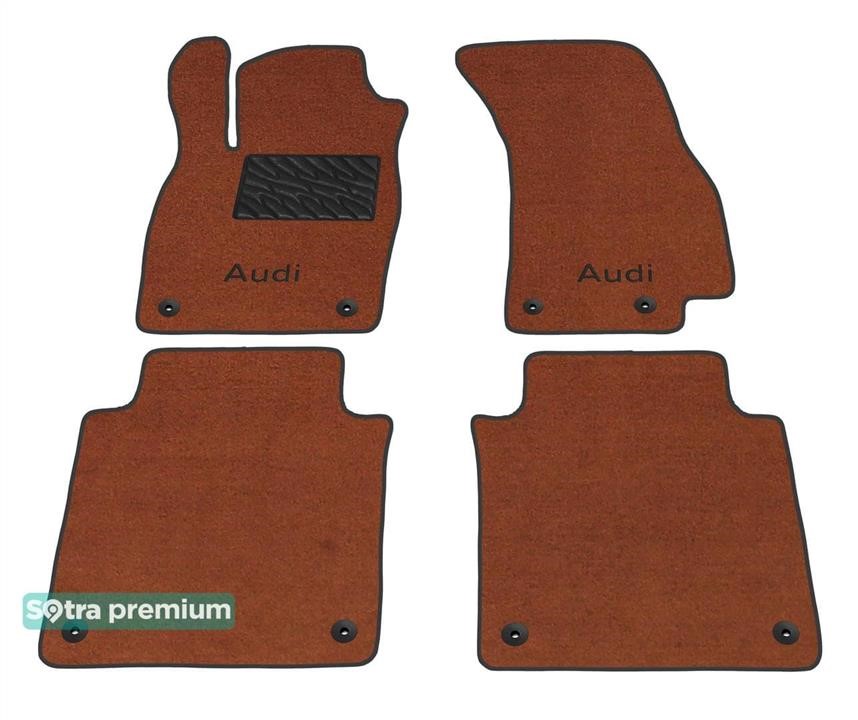 Sotra 09139-CH-TERRA Sotra interior mat, two-layer Premium terracotta for Audi A8/S8 (mkIV)(D5)(long) 2017- 09139CHTERRA