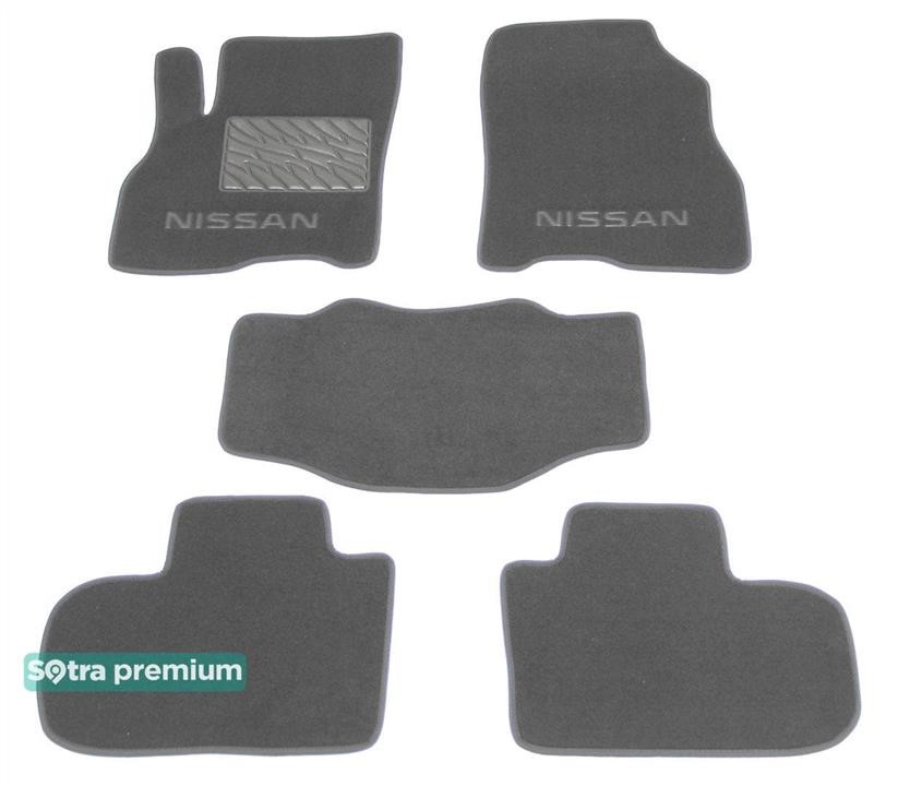 Sotra 09109-CH-GREY Sotra interior mat, two-layer Premium gray for Nissan Leaf (mkII) 2017- 09109CHGREY