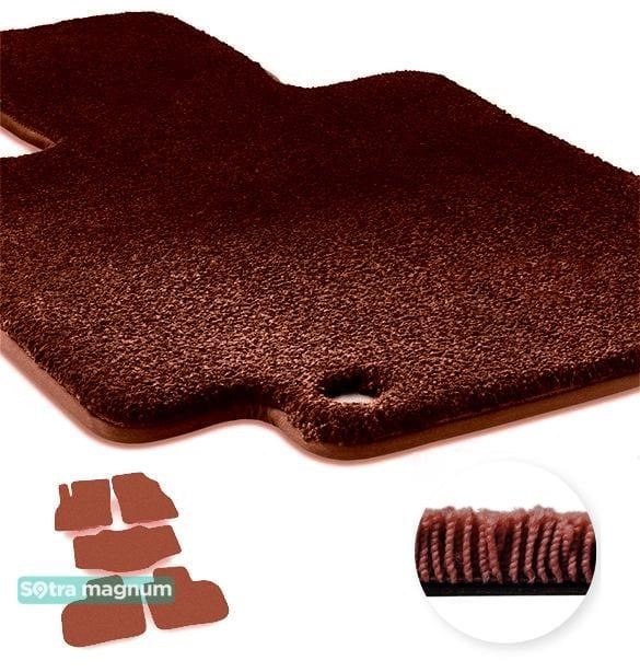 Sotra 09109-MG20-RED Sotra interior mat, two-layer Magnum red for Nissan Leaf (mkII) 2017- 09109MG20RED