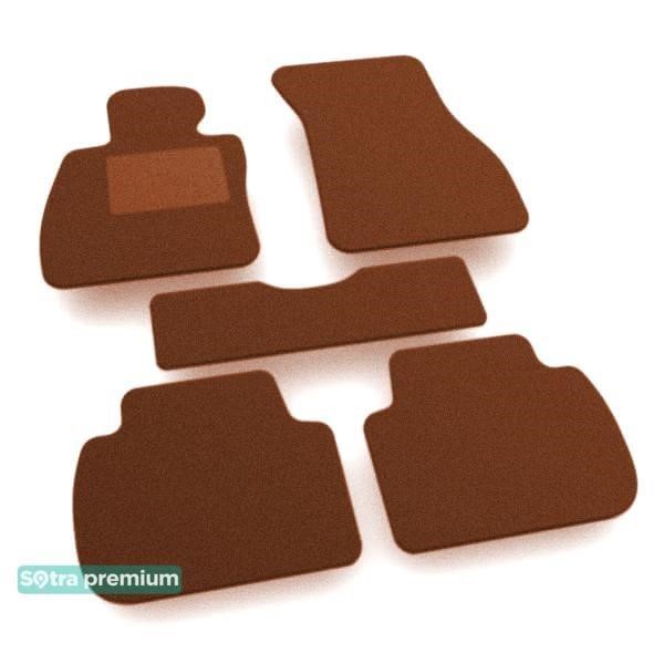 Sotra 09498-CH-TERRA The carpets of the Sotra interior are two-layer Premium terracotta for BMW 1-series (F40) / 2-series (F44) 2019-, set 09498CHTERRA
