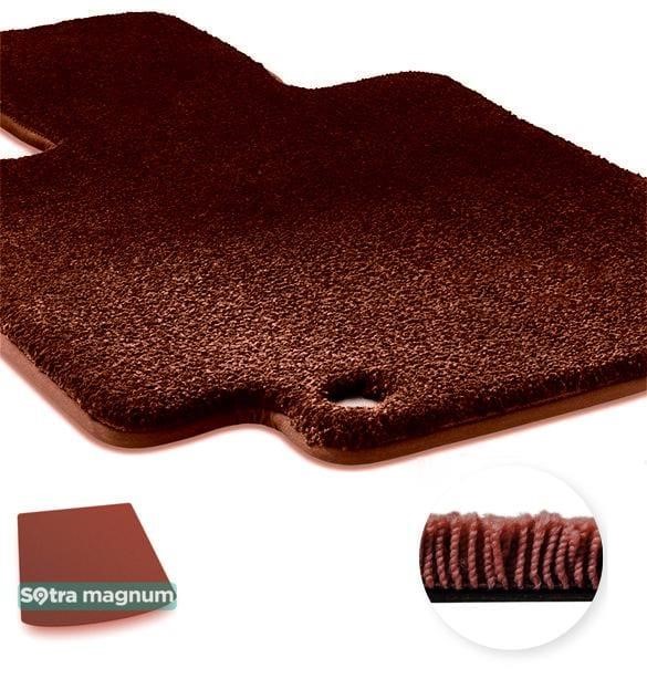Sotra 09512-MG20-RED Sotra interior mat, two-layer Magnum red for Cadillac XT6 (mkI) (3rd row folded) 2019- 09512MG20RED