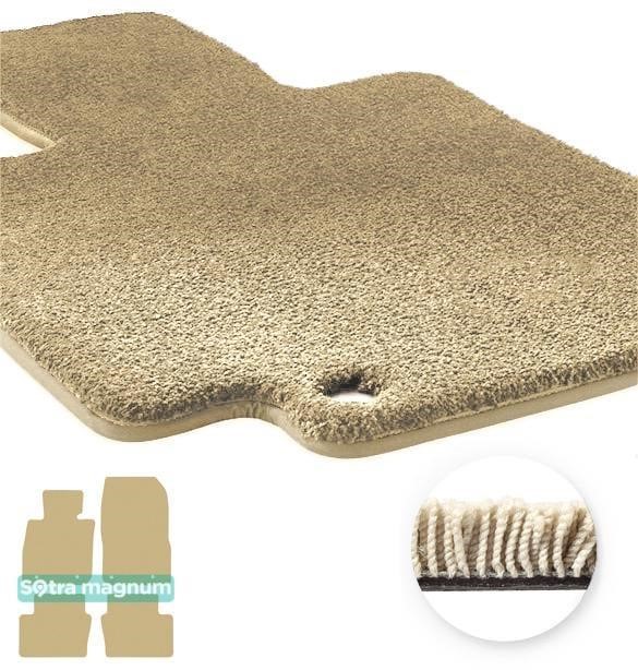 Sotra 90073-MG20-BEIGE The carpets of the Sotra interior are two-layer Magnum beige for Mazda CX-3 (mkI) 2015-2022, set 90073MG20BEIGE