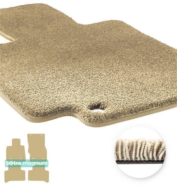 Sotra 90092-MG20-BEIGE The carpets of the Sotra interior are two-layer Magnum beige for Alfa Romeo Stelvio (mkI) 2017-, set 90092MG20BEIGE