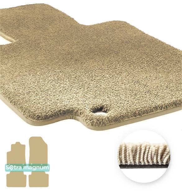Sotra 90095-MG20-BEIGE The carpets of the Sotra interior are two-layer Magnum beige for Citroen C3 Aircross (mkI) 2017-, set 90095MG20BEIGE