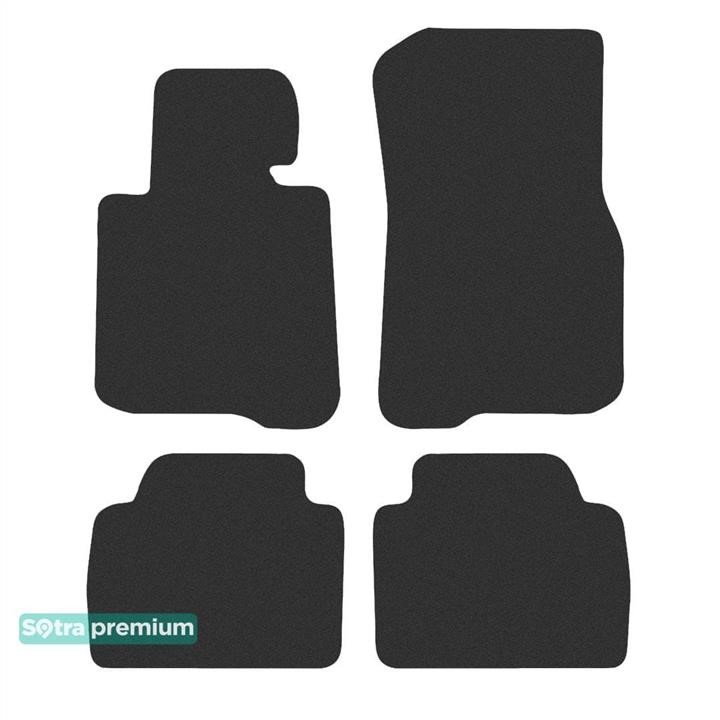 Sotra 90099-CH-GRAPHITE Sotra interior mat, two-layer Premium dark-gray for BMW 4-series (F36) (gran coupe) 2013-2020 90099CHGRAPHITE