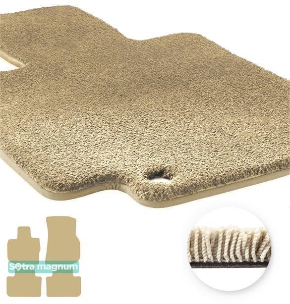 Sotra 90082-MG20-BEIGE The carpets of the Sotra interior are two-layer Magnum beige for BMW X3 (G01; F97) / X4 (G02; F98) 2017- / iX3 (G08) 2020-, set 90082MG20BEIGE
