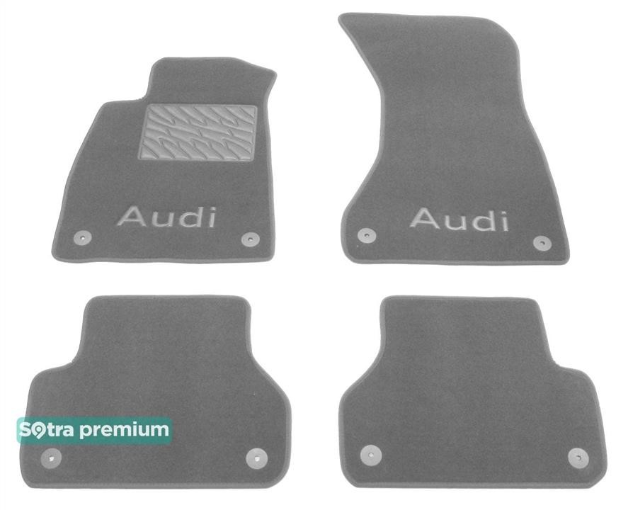 Sotra 90084-CH-GREY The carpets of the Sotra interior are two-layer Premium gray for Audi A5/S5 (mkII) (liftback) 2016-, set 90084CHGREY